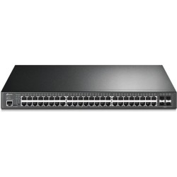 TP-Link JetStream SG3452P - Switch - managed - 48 x 10/100/1000 (PoE+) + 4 x Gigabit SFP - an Rack montierbar - PoE+ (384 W)