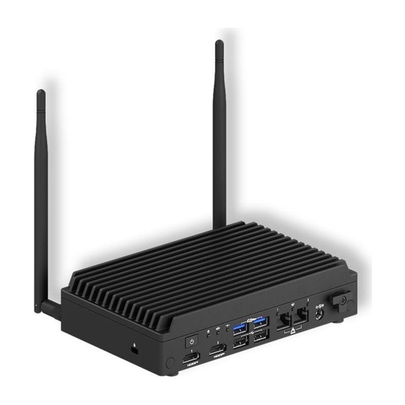 ASUS NUC 13 Rugged Tall BNUC13BRFA400B02I - Barebone - SFF - 1 x Atom x7 x7425E - RAM 0GB - SSD - eMMC 64GB - UHD Graphics - 2,