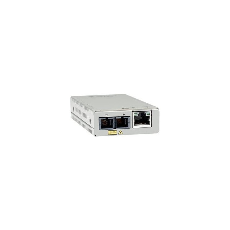 Allied Telesis AT MMC200LX/SC - Medienkonverter - 100Mb LAN - 10Base-T, 100Base-TX, 100Base-LX, 100Base-SC - RJ-45 / LX/SC Sing