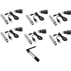 EUROLITE Set QuickDMX 1x Sender + 6x AKKU Empfänger (20000902)