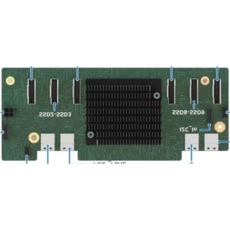 Intel 2U Midplane Erweiterungsplatte (CYPSWITCHMP)