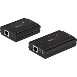StarTech.com 4 Port USB 2.0 Extender-Hub über ein einzelnes CAT5e/CAT6 Ethernet Kabel (RJ45) - 100 m - USB Extender Hub Adapter