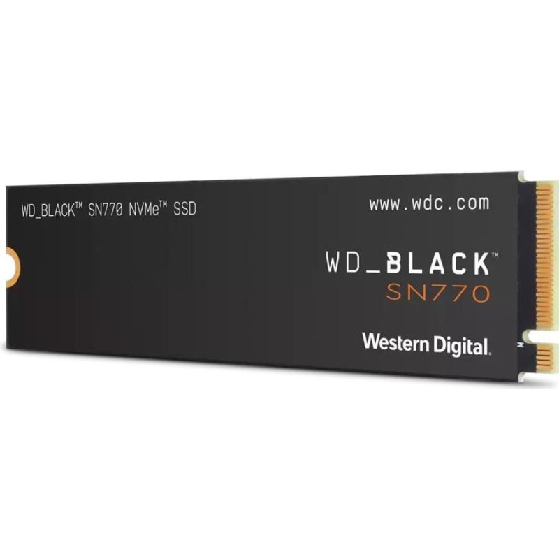 WD WD_BLACK SN770 WDS100T3X0E - SSD - 1TB - intern - M.2 2280 - PCIe 4,0 x4 (NVMe) (WDS100T3X0E)