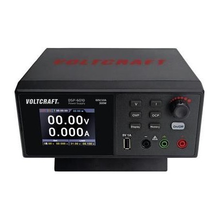 VOLTCRAFT DSP-6010 Labornetzgerät, einstellbar 0 - 60 V 0 - 10 A 300 W USB Slave-Funktion Anzahl Ausgänge 1 x (VC-12230435)