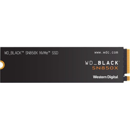 WD_BLACK SN850X NVMe SSD WDBB9G0010BNC - SSD - 1 TB - intern - M.2 2280 - PCIe 4.0 (NVMe) - Schwarz