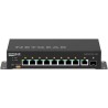 NETGEAR AV Line M4250-9G1F-PoE+ - Switch - L3 - managed - 8 x 10/100/1000 (8 PoE+) + 1 x 10/100/1000 + 1 x Gigabit SFP - Seite-