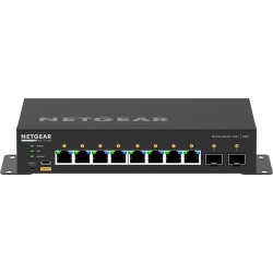 NETGEAR AV Line M4250-8G2XF-PoE+ - Switch - L3 - managed - 8 x 10/100/1000 (8 PoE+) + 2 x 10 Gigabit SFP+ - Seite-zu-Seite-Luft