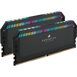 CORSAIR Dominator Platinum RGB - DDR5 - Kit - 64 GB: 2 x 32 GB - DIMM 288-PIN - 5600 MHz / PC5-44800 - CL40 - 1.25 V - Schwarz
