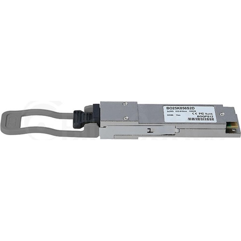 Kompatibler Huawei 02311FPA BlueOptics BO25K856S2D QSFP Transceiver, LC-Duplex, 40GBASE-SR2-BIDI, Multimode Fiber, 832-918nm,