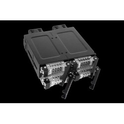 ICY Dock ToughArmor MB699VP-B V3 - Gehäuse für Speicherlaufwerke - 2.5" (6,4 cm) - PCIe 4,0 - U.2, U.3 - Schwarz - für Cremax I