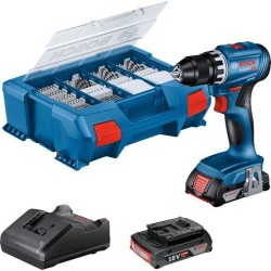 Bosch GSR 18V-45 PROFESSIONAL - Bohrer/Schrauber - schnurlos - 2 Geschwindigkeiten - Bohrfutterschlüssel 13 mm - 45 N m - 2 Akk