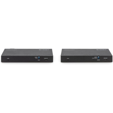 Digitus 4K HDBaseT HDMI KVM Extender Set - 150 m - Sender und Empfänger - Kabelgebunden - 150 m - Cat6a -Cat.7 Rohkabel - Cat8