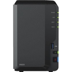 Synology DiskStation DS223 NAS & Speicherserver Desktop Eingebauter Ethernet-Anschluss RTD1619B (DS223)