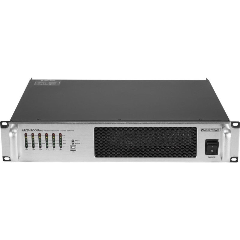 OMNITRONIC MCD-3006 MK2 6-Kanal-Installationsendstufe (10452415)