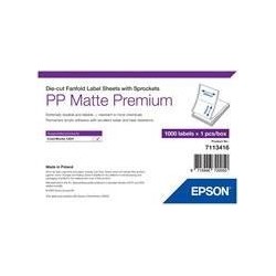 Epson Premium - Polypropylen (PP) - matt - permanenter Acrylklebstoff - 203 x 152 mm 1000 Etikett(en) (1 Bogen x 1000) Box - ge