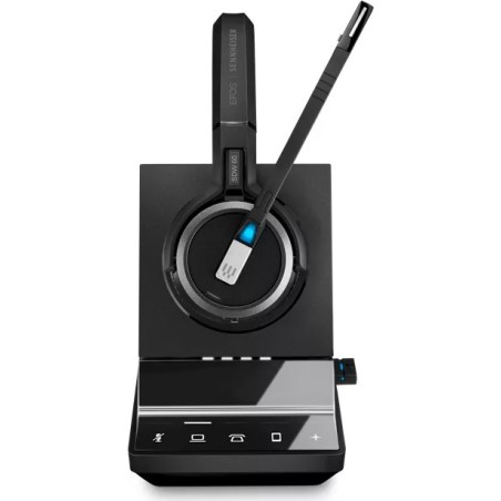 EPOS IMPACT SDW 5066T - Headset-System - On-Ear - DECT - kabellos, kabelgebunden - Schwarz - Zertifiziert für Microsoft Teams,