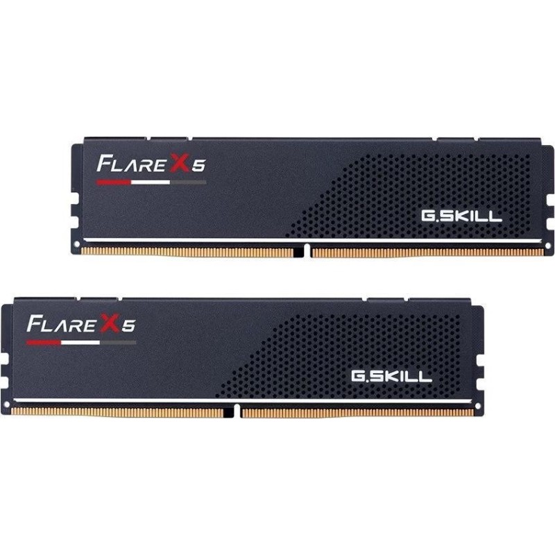 G.Skill Flare X5 - DDR5 - Kit - 32GB: 2 x 16GB - DIMM 288-PIN Low Profile - 6000 MHz / PC5-48000 - CL30 - non-ECC - mattschwarz