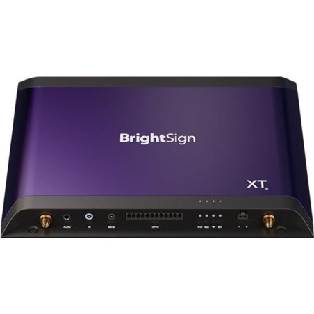 BrightSign XT2145, 4K/8K Player, 2x HDMI-Out, HDMI-IN, HTML5, H.265 HEVC, Gigabit LAN, PoE+, 8K, 4K, FullHD Video, HDMI 2.0 Inp