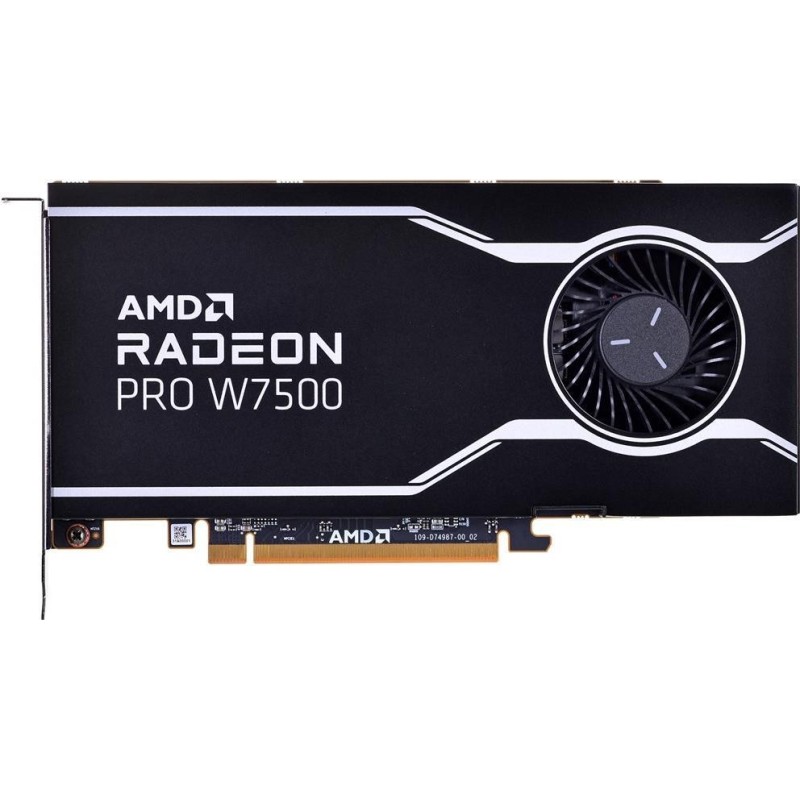 AMD Radeon Pro W7500 - Grafikkarten - Radeon Pro W7500 - 8GB GDDR6 - PCIe 4,0 x8 - 4 x DisplayPort (100-300000078)