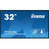 iiyama ProLite LH3260HS-B1AG, 80cm (31,5''), Full HD, USB, RS232, Ethernet, WLAN, Android, Kit (RS232), schwarz TFT Monitor, 16
