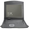 DIGITUS Modulare HD LCD KVM Konsole mit 19" TFT, 16-Port HDMI KVM Anschluss, Touchpad, deutsches Tastaturlayout (DS-72221-1GE)