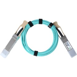 Kompatibles HPE M-Series R5Z81A QSFP56 BlueOptics Aktives Optisches Kabel (AOC), 200GBASE-SR4, Ethernet, Infiniband, 10 Meter (