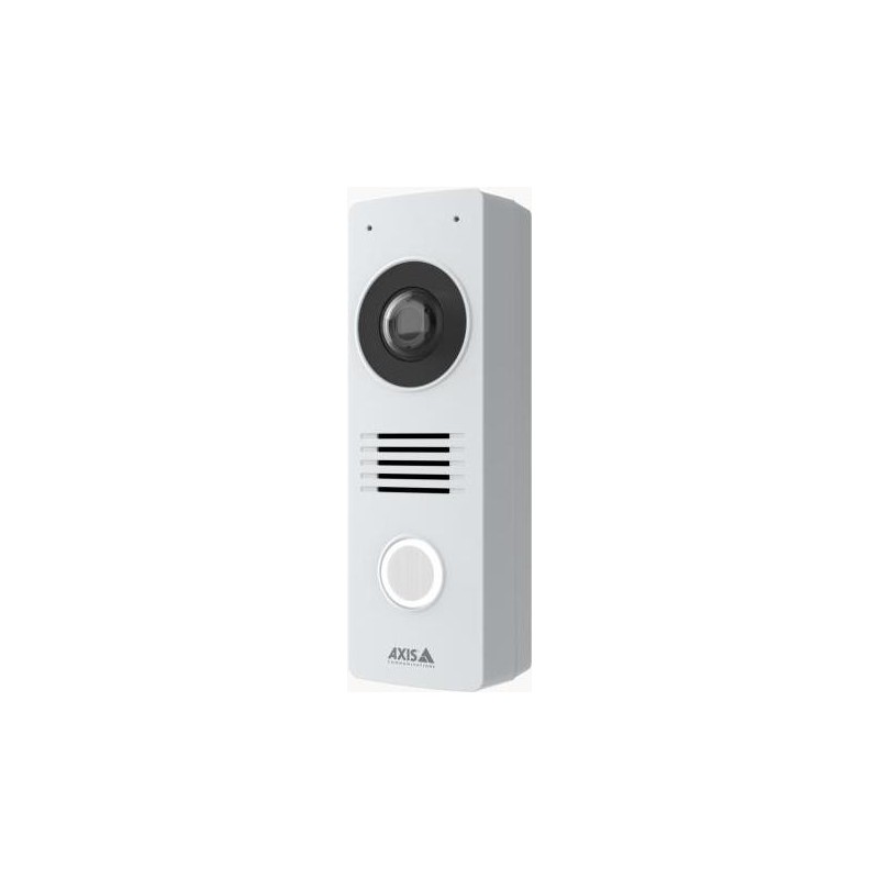 Axis I8116-E - IP-Intercom-Station - kabelgebunden - 10/100/1000 Ethernet - weiß, NCS S 1002-B - TAA-konform (02408-001)