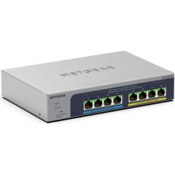 NETGEAR Smart MS108TUP - Switch - L3 Lite - Smart - 4 x 100/1000/2,5G (PoE++) + 4 x 100/1000/2,5G (PoE+) - Desktop, an Rack mon