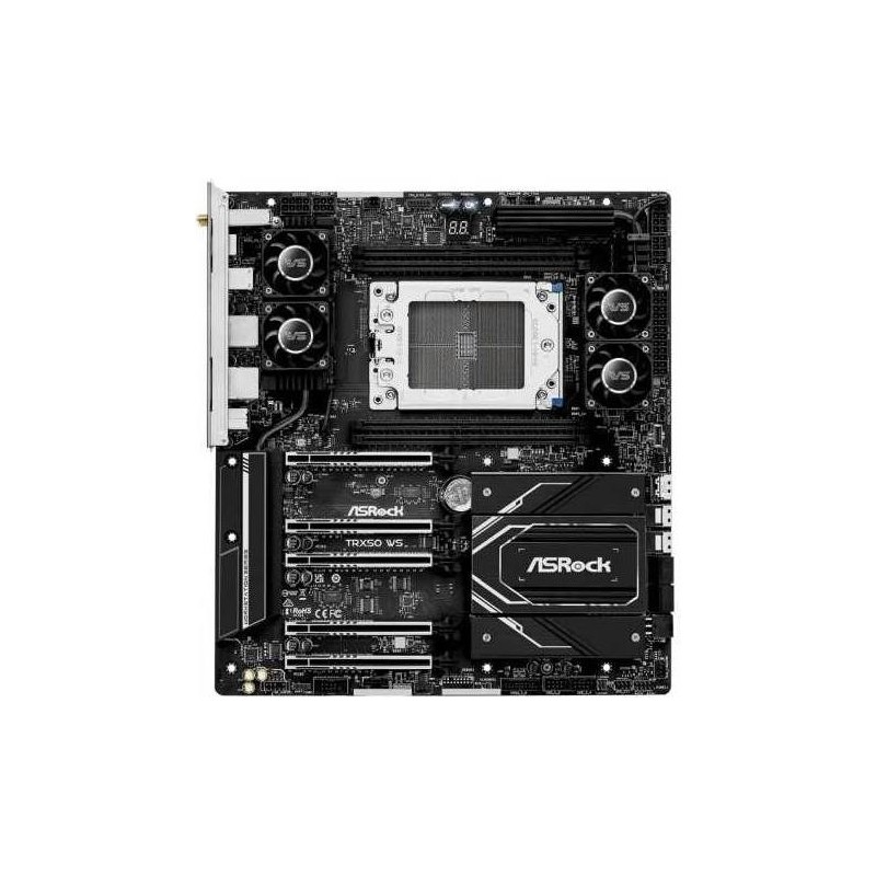ASRock TRX50 WS Mainboard E-ATX Socket sTR5 AMD TRX50 DDR5 ECC bis 1 TB WiFi 6E (90-MXBN40-A0UAYZ)