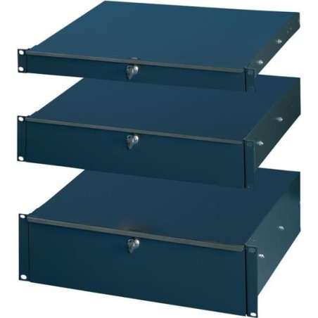 SCHROFF 19"DRAWER 2U RAL7021 - Rack-Zubehör (20110181)