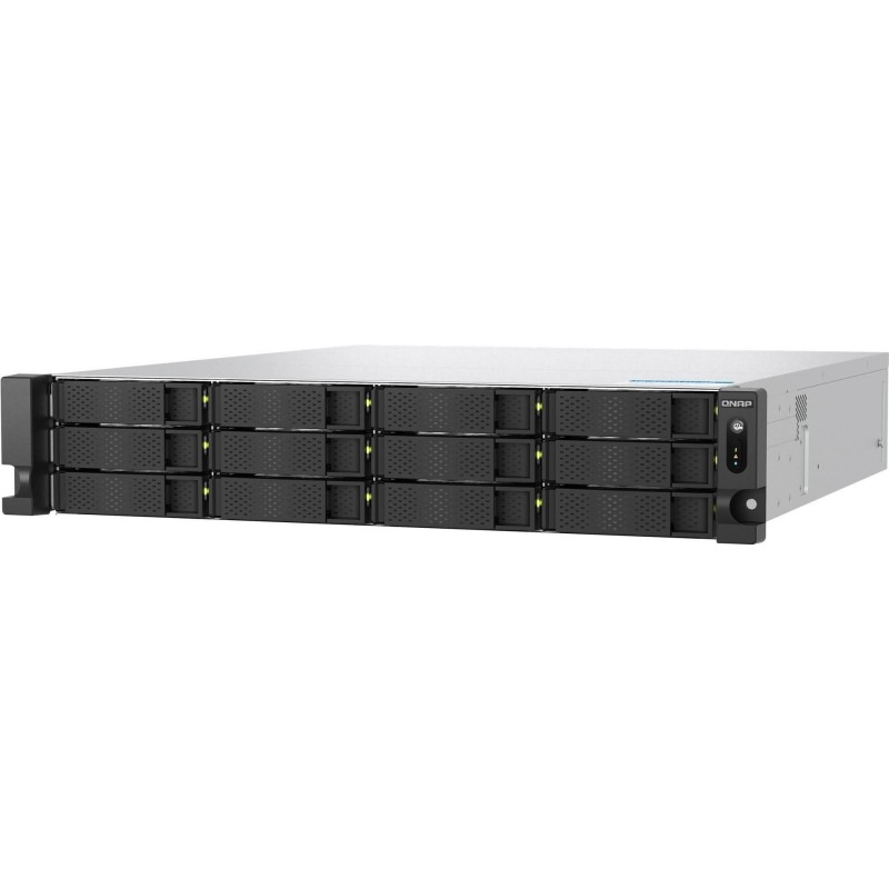 QNAP TS-H1277AXU-RP - NAS-Server - 12 Schächte - Rack - einbaufähig - SATA 6Gb/s - RAID 0, 1, 5, 6, 10, 50, 60, JBOD - RAM 16GB