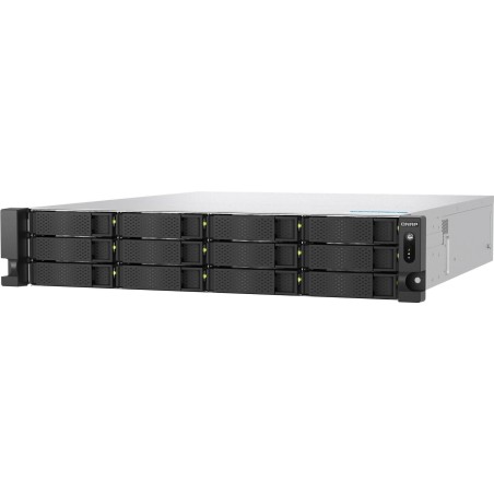 QNAP TS-H1277AXU-RP - NAS-Server - 12 Schächte - Rack - einbaufähig - SATA 6Gb/s - RAID 0, 1, 5, 6, 10, 50, 60, JBOD - RAM 16GB