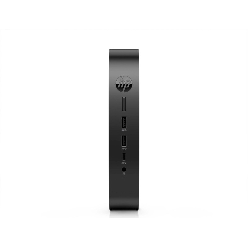 HP Elite t655 - Thin Client - SFF - 1 x Ryzen Embedded R2314 / 2,1 GHz - RAM 4GB - Flash 32GB - eMMC - Radeon Graphics - 1GbE,