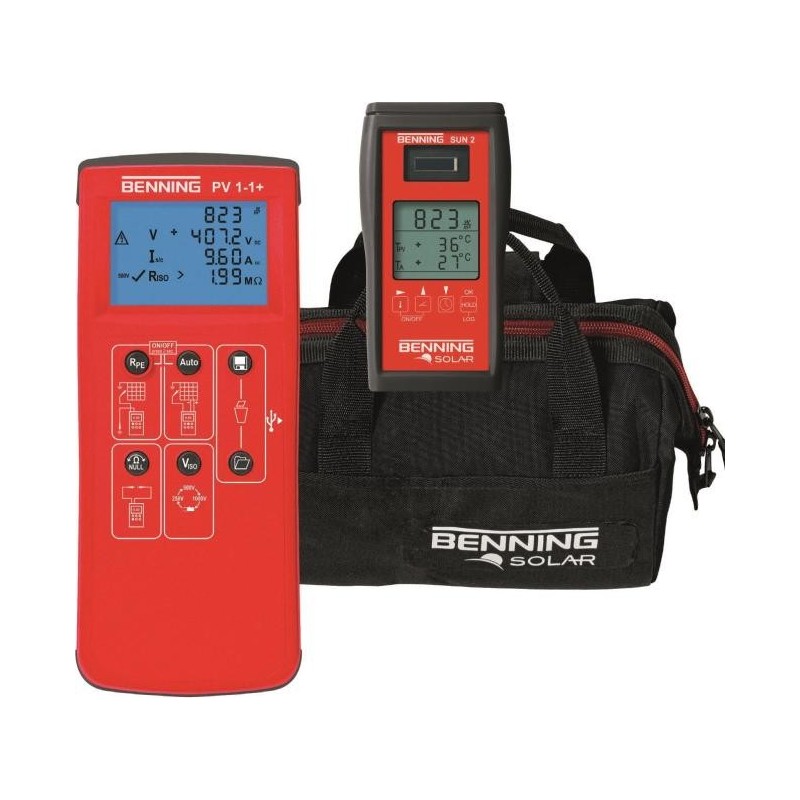 Benning PV-Installationstester-Set PV 1-1+ Set (10237708)