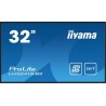 iiyama ProLite LH3241S-B2, 80cm (31,5''), Full HD, USB, RS232, Ethernet, Kit (RS232), schwarz TFT Monitor, 16:9, Bildschirmdiag
