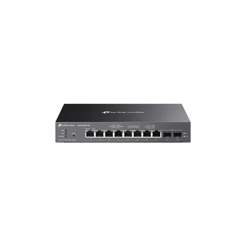 TP-LINK SG2210XMP-M2 Omada 8-Port Smart Switch 2x 10G SFP+ 8x 2.5 Gbps (SG2210XMP-M2)