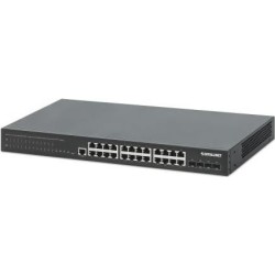 Intellinet 28-P PoE+ Managed Switch 4x10GbE 450W - Switch - Power over Ethernet (561846)