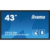 iiyama ProLite TF4339AS-B1AG, 24/7, Projected Capacitive, 4K, USB, RS232, Ethernet, Android, Kit (USB), schwarz Touchmonitor (o