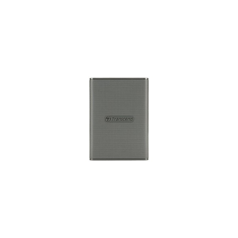Transcend ESD360C - SSD - 1TB - extern (tragbar) - USB 3,2 Gen 2x2 (USB-C Steckverbinder) - 256-Bit-AES - Grau (TS1TESD360C)