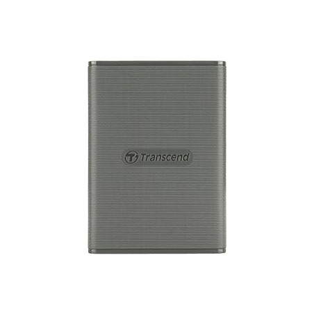 Transcend ESD360C - SSD - 1TB - extern (tragbar) - USB 3,2 Gen 2x2 (USB-C Steckverbinder) - 256-Bit-AES - Grau (TS1TESD360C)