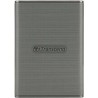 Transcend ESD360C - SSD - 1TB - extern (tragbar) - USB 3,2 Gen 2x2 (USB-C Steckverbinder) - 256-Bit-AES - Grau (TS1TESD360C)