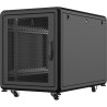 Lanview RSL12U61BL Rack 12U Schwarz (RSL12U61BL)