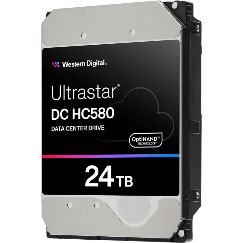 WD Ultrastar DC HC580 WUH722424AL5204 - Festplatte - Datencenter - 24TB - intern - 3,5" (8,9 cm) - SAS 12Gb/s - 7200 rpm - Puff