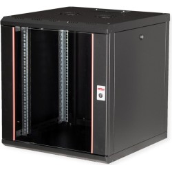ROLINE 19 Zoll Wandgehäuse Pro 12 HE 600x600 BxT schwarz - Wandgehäuse (26.21.0005)