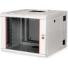 ROLINE 19 Zoll Wandgehäuse Pro 7 HE 600x600 BxT zweiteilig schwenkbar grau - Wandgehäuse (26.21.0010)