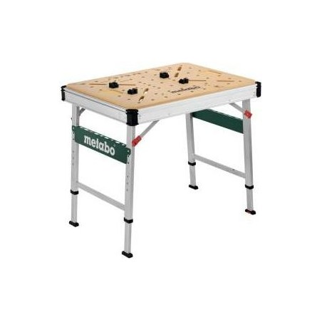 Metabo MWB 100 Gartentisch Beige - Metallisch Rechteckige Form (626991000)