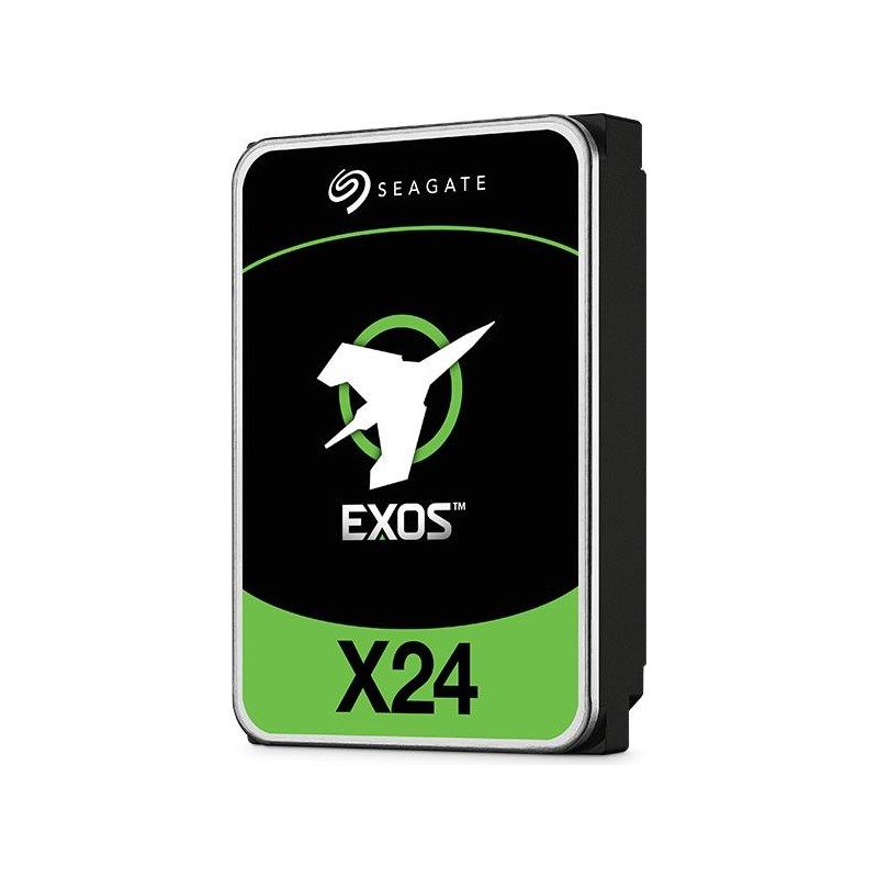 Seagate Exos X24 ST24000NM005H - Festplatte - Enterprise - verschlüsselt - 24TB - intern - 3,5" (8,9 cm) - SAS 12Gb/s - 7200 rp