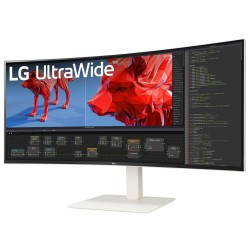 LG UltraWide 38BR85QC-W Monitor 95,29cm (37,5 Zoll) - QHD+, IPS, 1ms, 144Hz, HDMI, DisplayPort, USB-Hub, Ethernet Energieklass