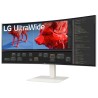 LG UltraWide 38BR85QC-W Monitor 95,29cm (37,5 Zoll) - QHD+, IPS, 1ms, 144Hz, HDMI, DisplayPort, USB-Hub, Ethernet Energieklass