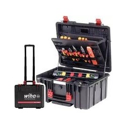Wiha 45795 - Werkzeugsatz Werkzeugkoffer XL2 Trolley electric 60-teilig (45795)